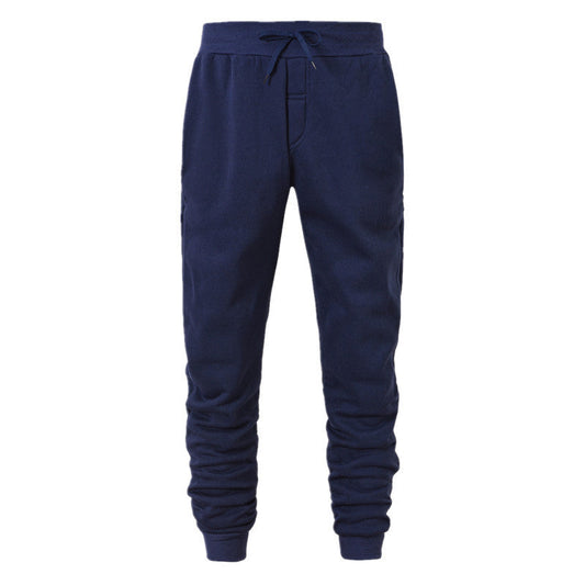 Men's tapered sports joggers with ribbed cuffs