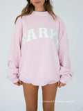 June | Vintage Varsity Mockneck Sweatshirt