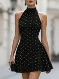 Katriona | Polka Dot A-Line Mini Dress