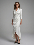 Laelia | Relaxed Long-Sleeve Midi Dress