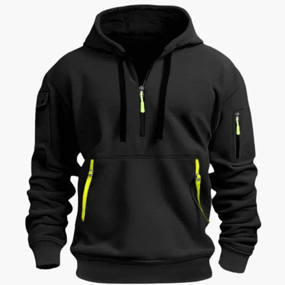 Lee - Hoodie with Zip Pockets and Chest Pocket