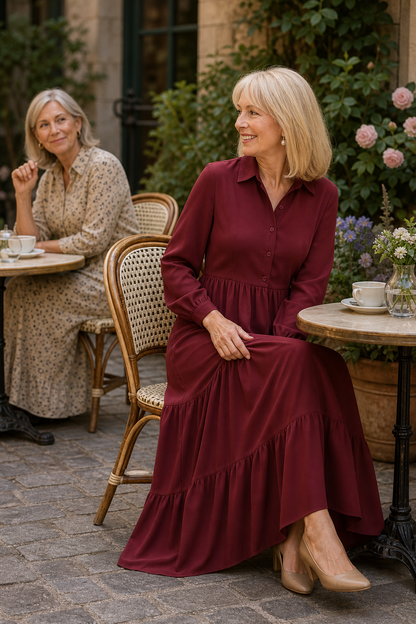 Juniper - Relaxed Swing Dress with Flowing Hem