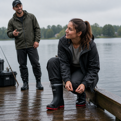 Laudine - Mid-Calf Rain Boots