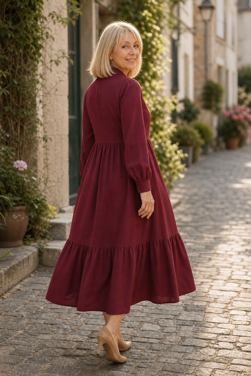 Juniper - Relaxed Swing Dress with Flowing Hem