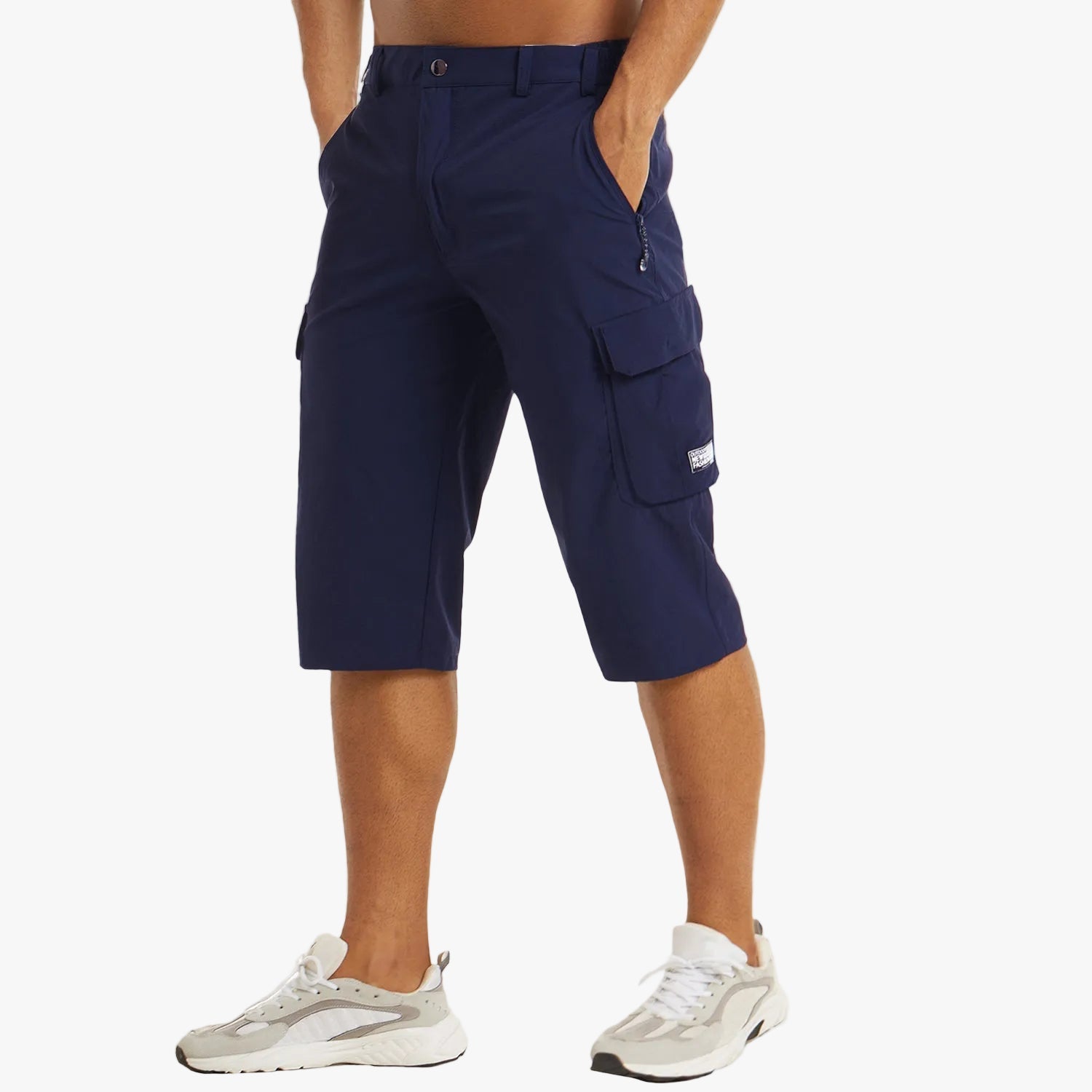 mens-cargo-synthetic-shorts-with-zip-pocket-and-flap-pockets-1
