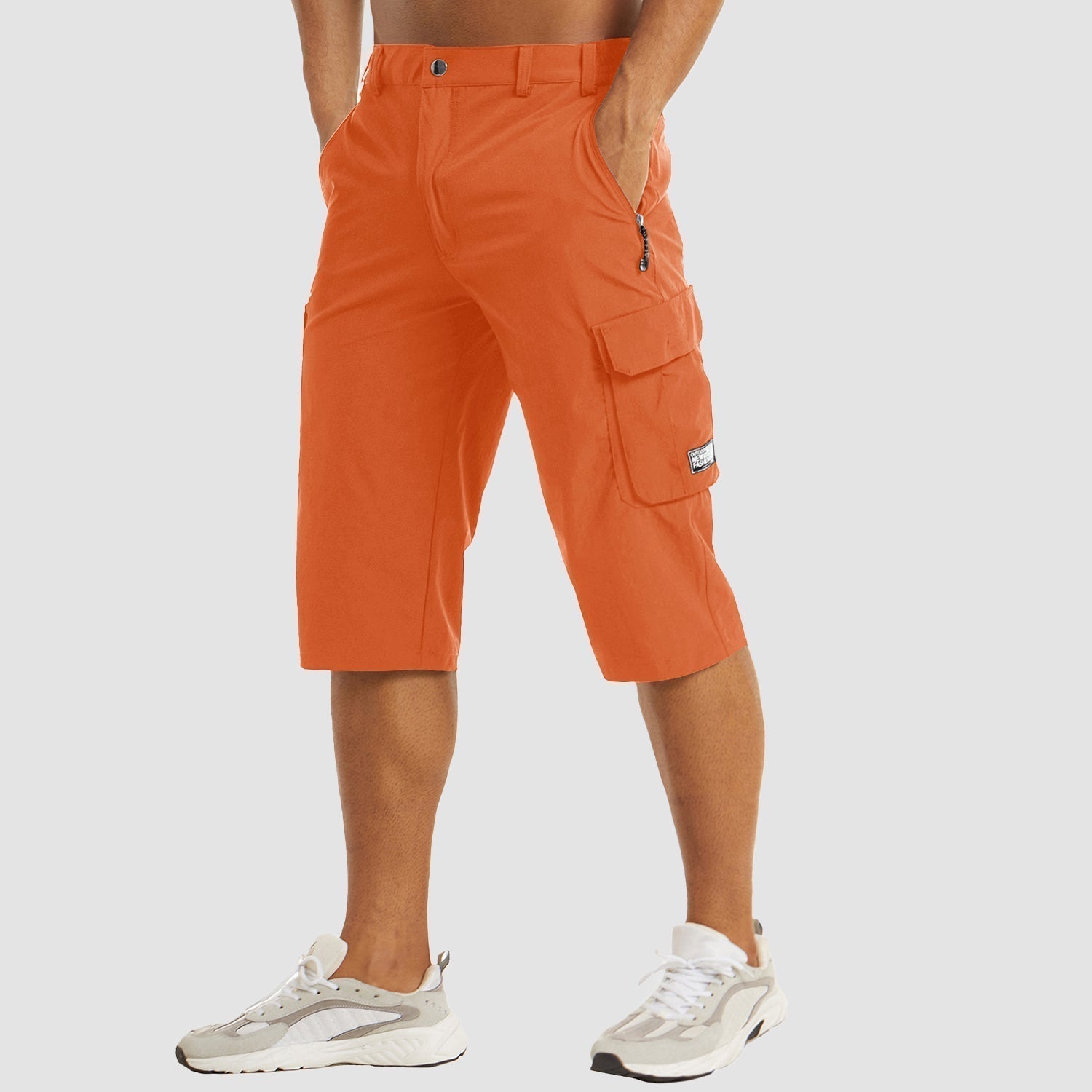 mens-cargo-synthetic-shorts-with-zip-pocket-and-flap-pockets-13