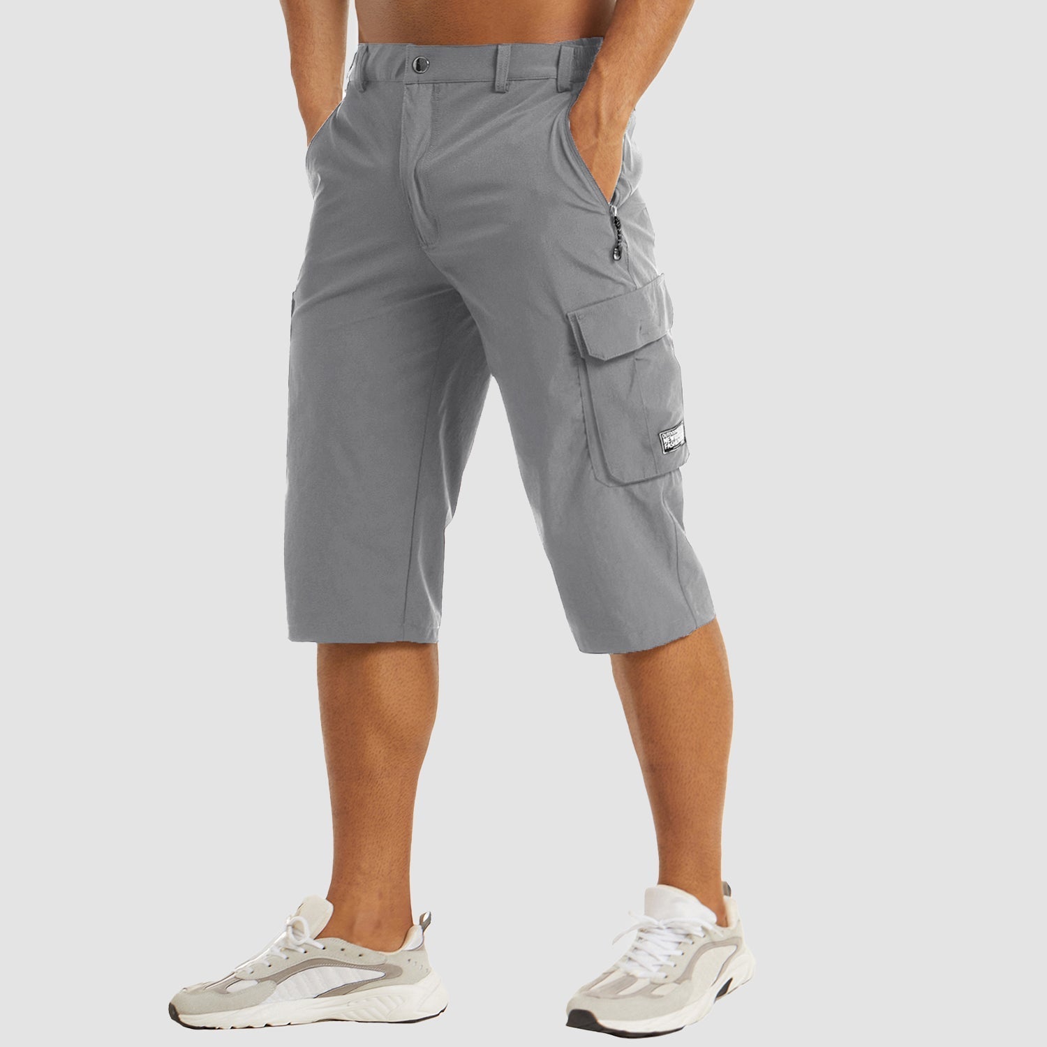 mens-cargo-synthetic-shorts-with-zip-pocket-and-flap-pockets-9