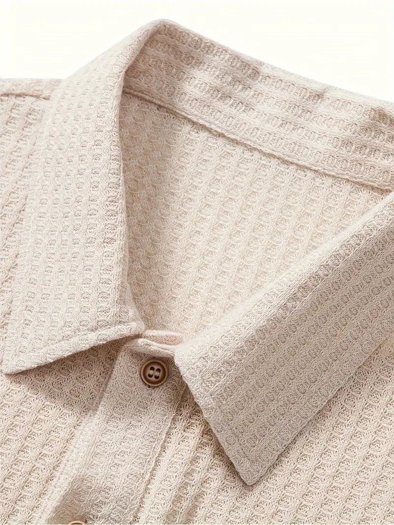 mens-casual-polyester-polo-shirt-with-knit-and-two-buttons-5