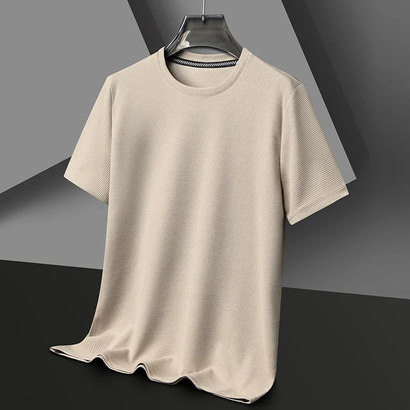 mens-casual-waffle-knit-blend-t-shirt-with-crew-neck-and-short-sleeves-4