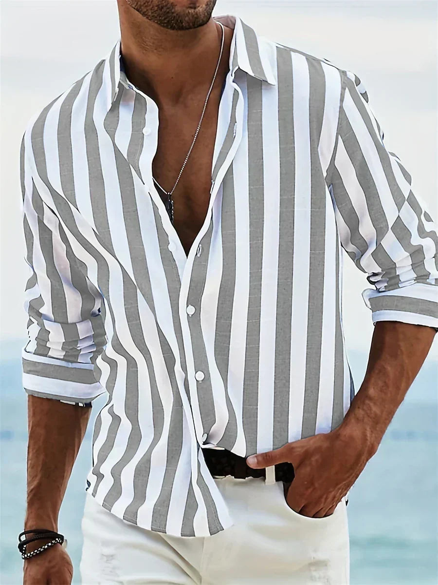mens-casual-woven-shirt-with-vertical-stripes-and-button-cuffs-6