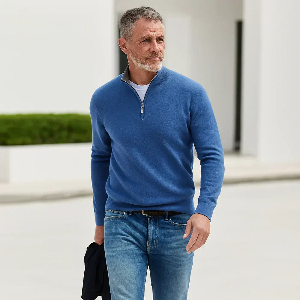 mens-fine-gauge-knit-sweater-with-quarter-zip-and-stand-collar-8