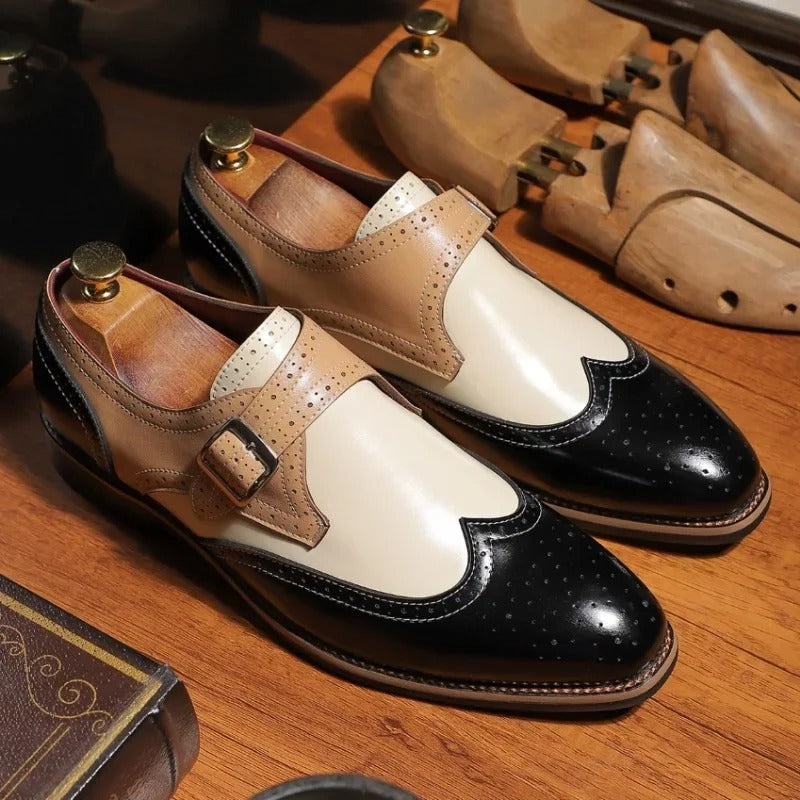 mens-formal-faux-loafers-with-monk-strap-and-brogue-perforations-5