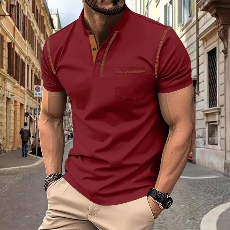 mens-knit-polo-shirt-with-band-collar-and-chest-pocket-7