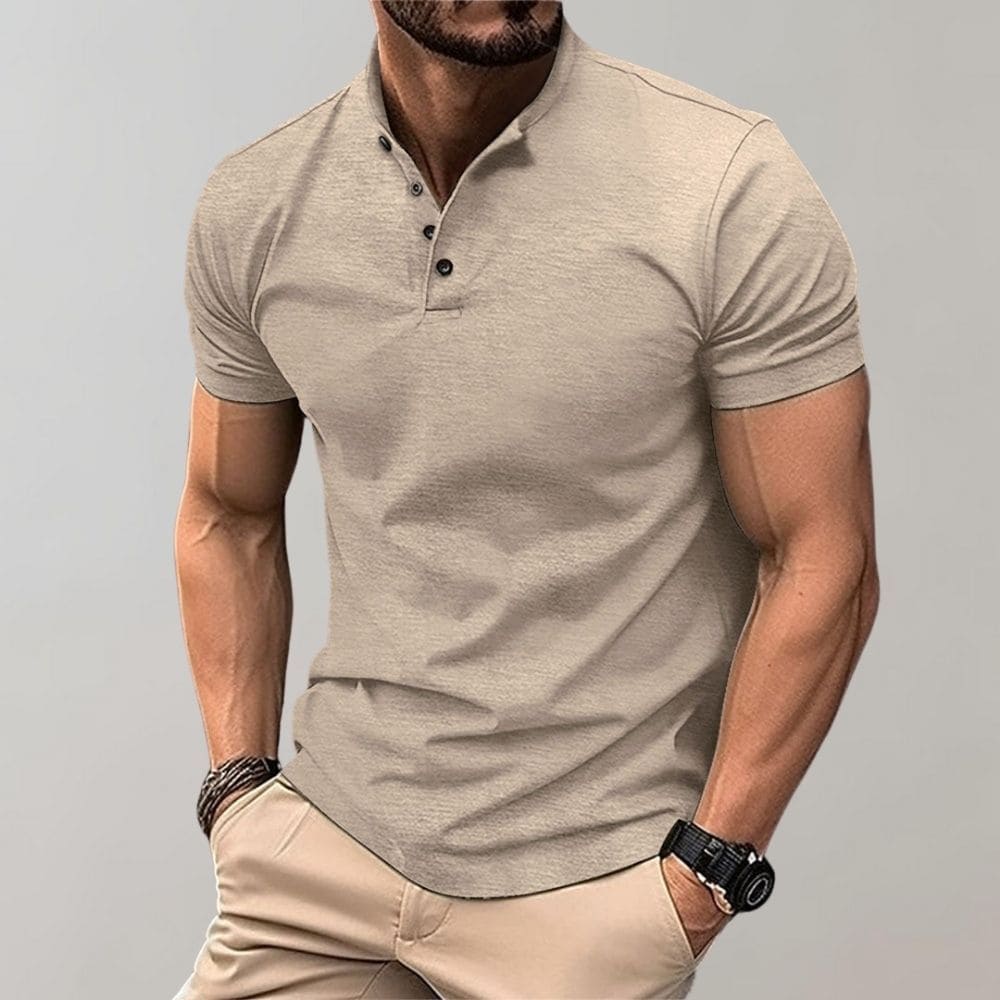 mens-knit-polo-shirt-with-stand-collar-and-three-button-placket-4