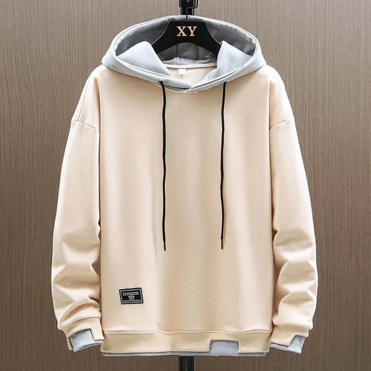 mens-knit-pullover-hoodie-with-layered-hood-and-pouch-pocket-2