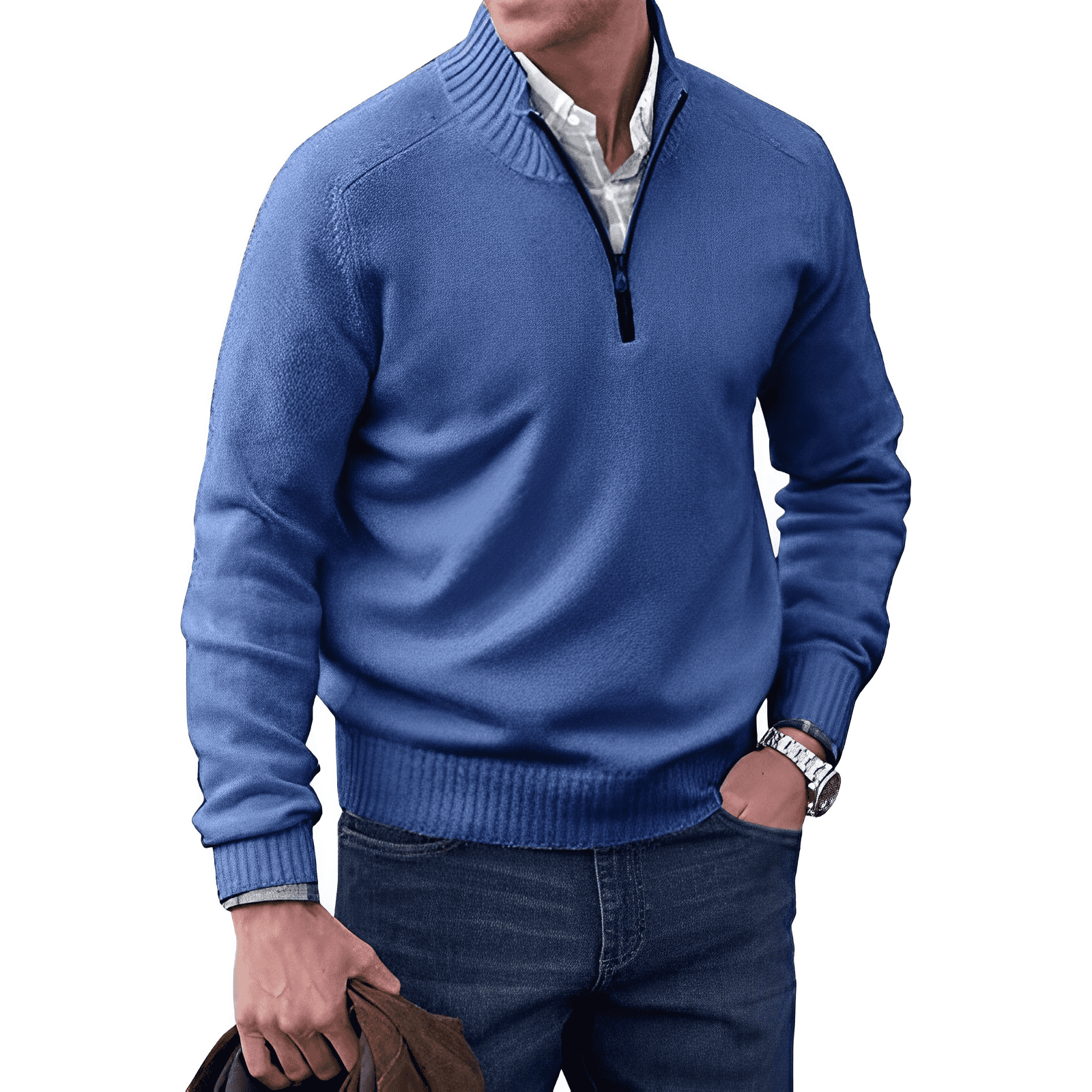 mens-knit-pullover-sweater-with-half-zip-and-ribbed-collar-4