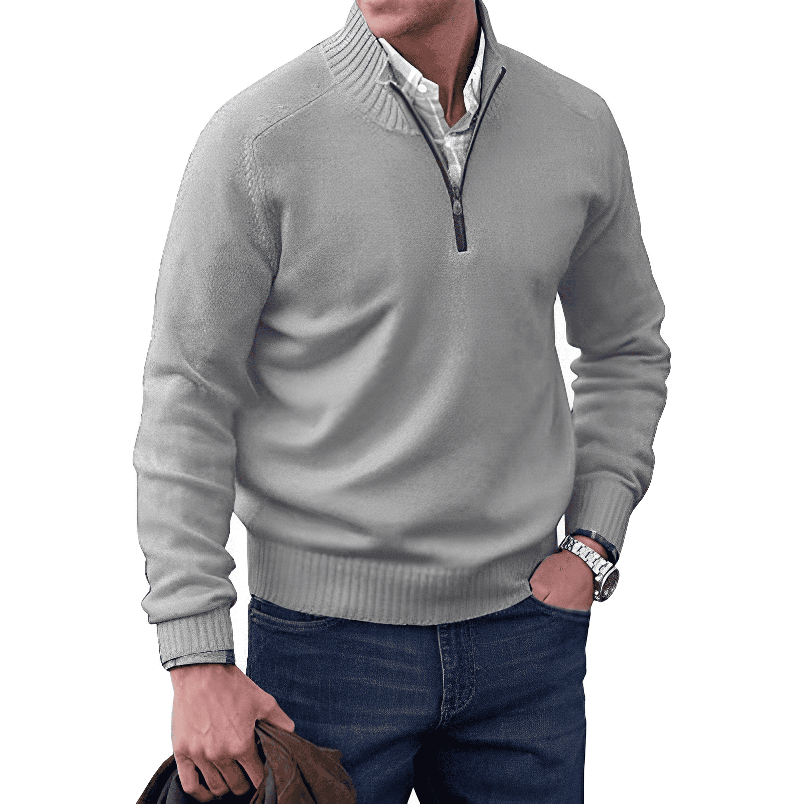mens-knit-pullover-sweater-with-half-zip-and-ribbed-collar-5