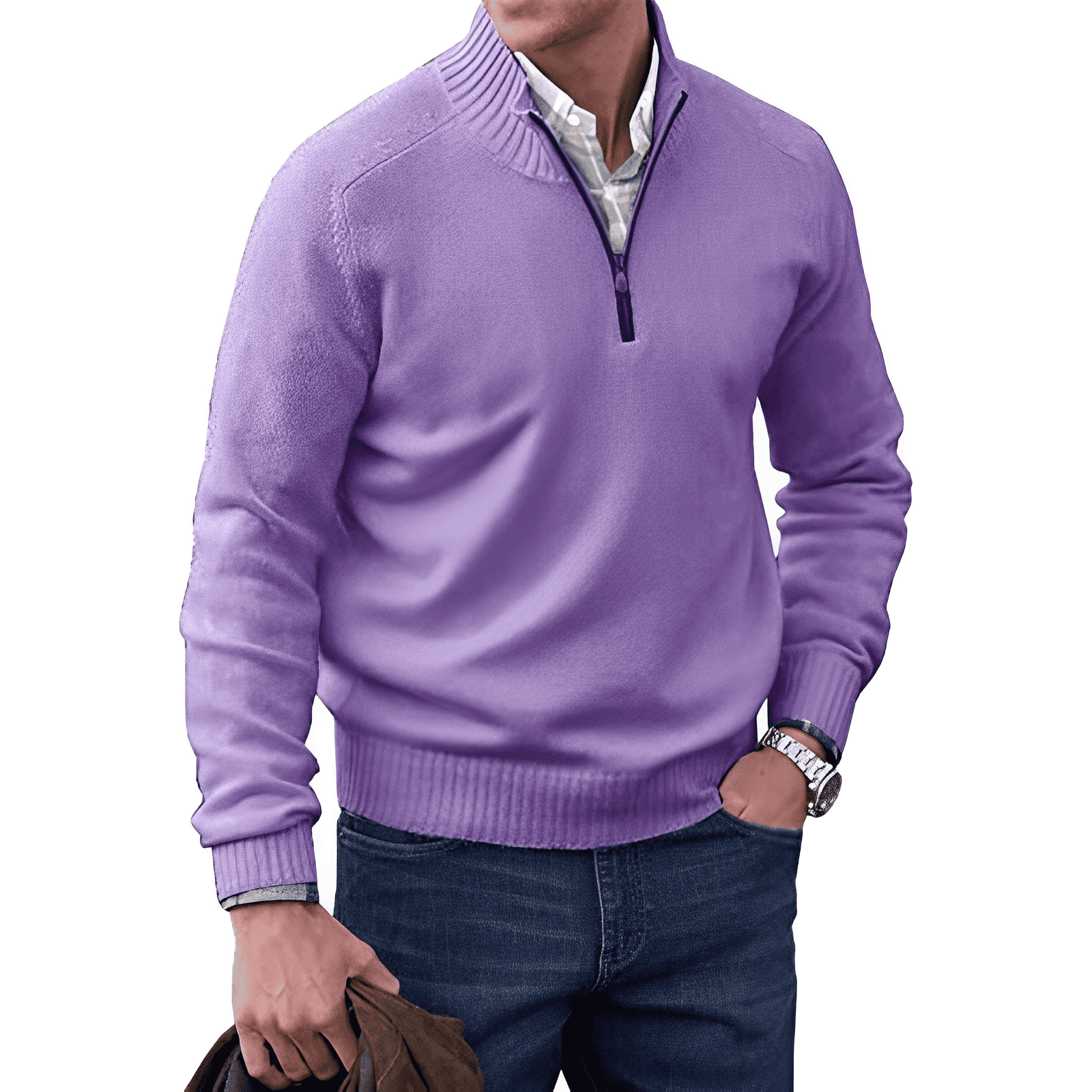 mens-knit-pullover-sweater-with-half-zip-and-ribbed-collar-7