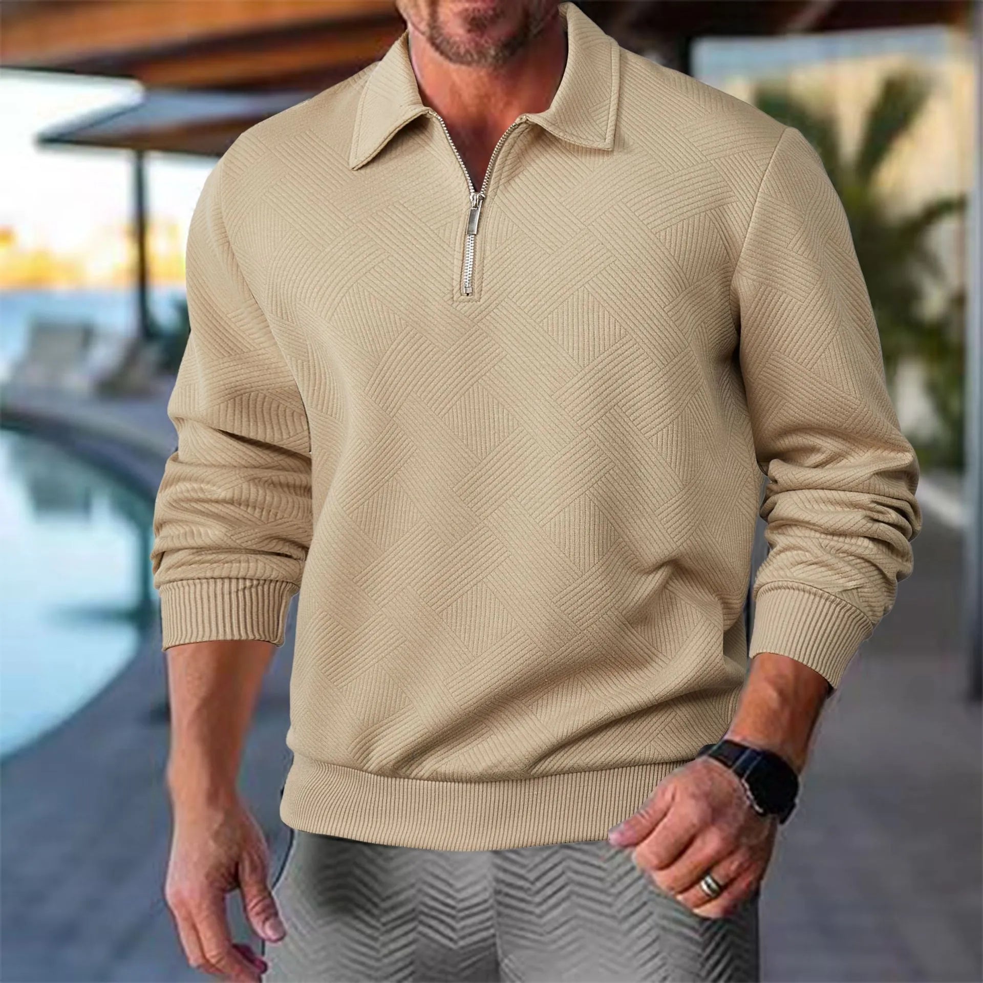 mens-knit-pullover-sweater-with-quarter-zip-and-pointed-collar-11