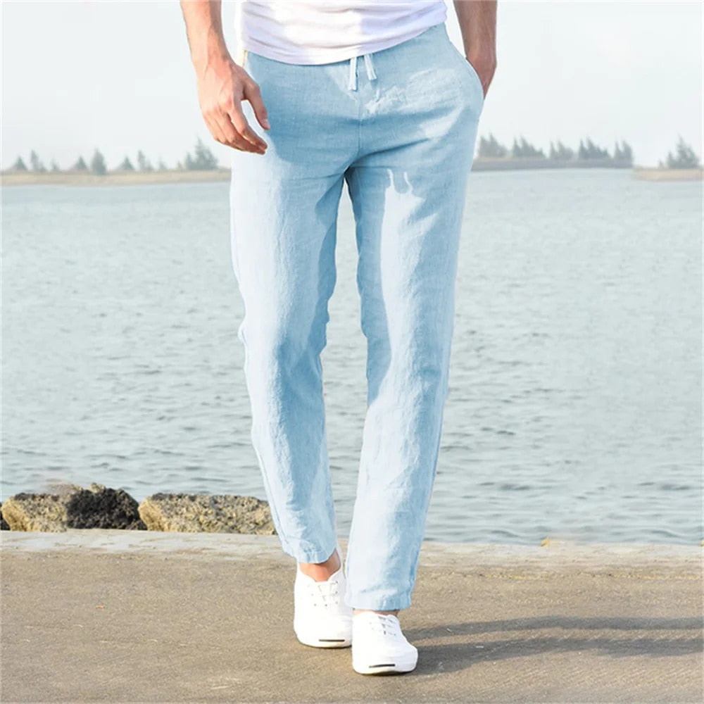mens-linen-pants-with-drawstring-waist-and-tapered-legs-4