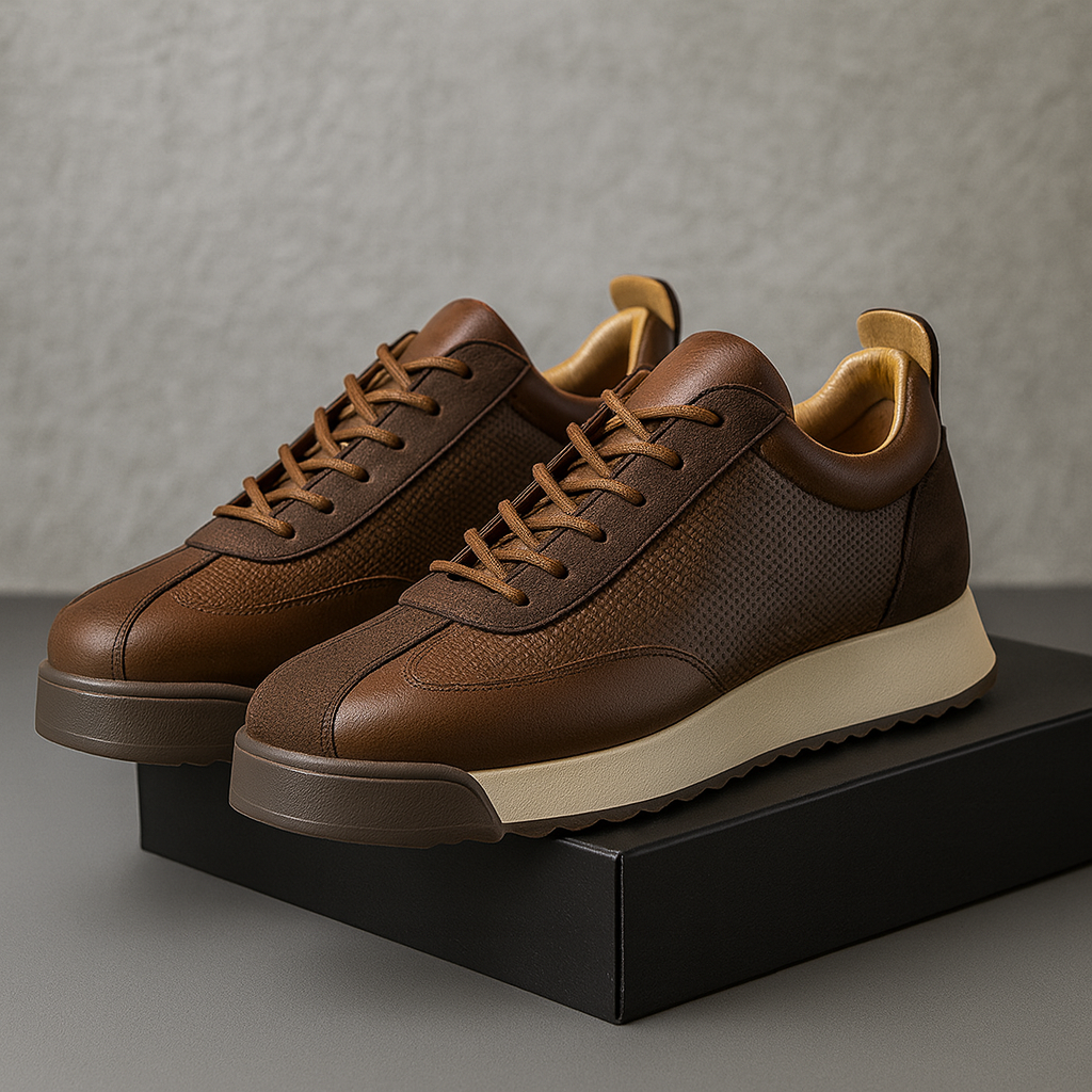 mens-low-top-faux-upper-sneakers-with-lace-up-and-pull-tab-2
