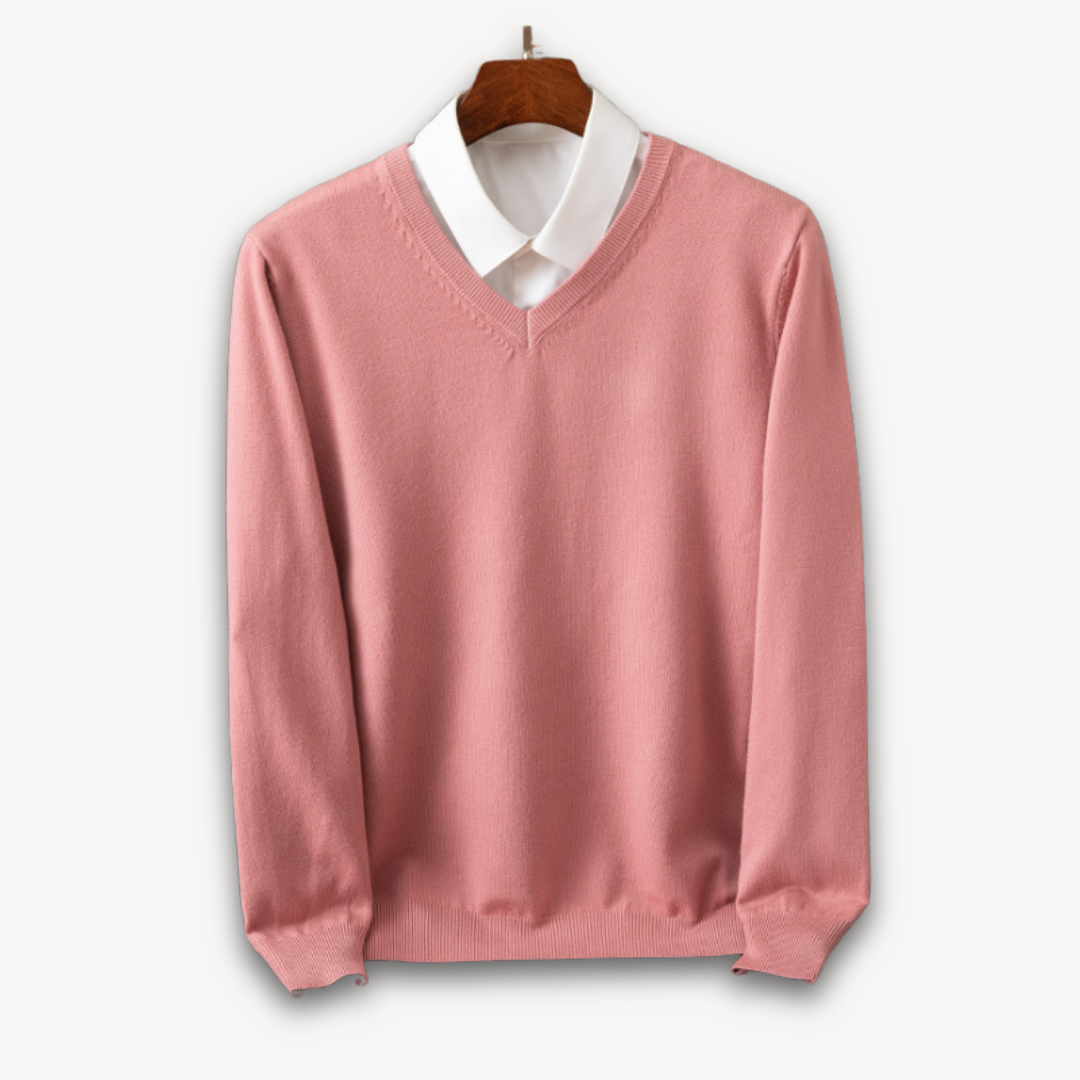 mens-plain-knit-sweater-with-v-neck-and-ribbed-trim-10