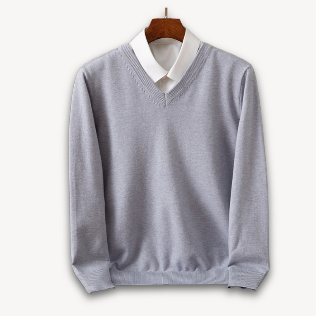 mens-plain-knit-sweater-with-v-neck-and-ribbed-trim-5