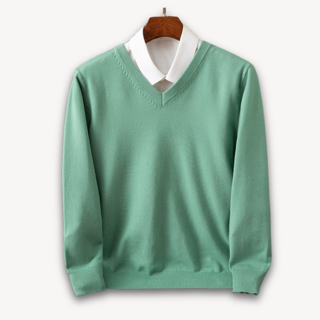 mens-plain-knit-sweater-with-v-neck-and-ribbed-trim-6