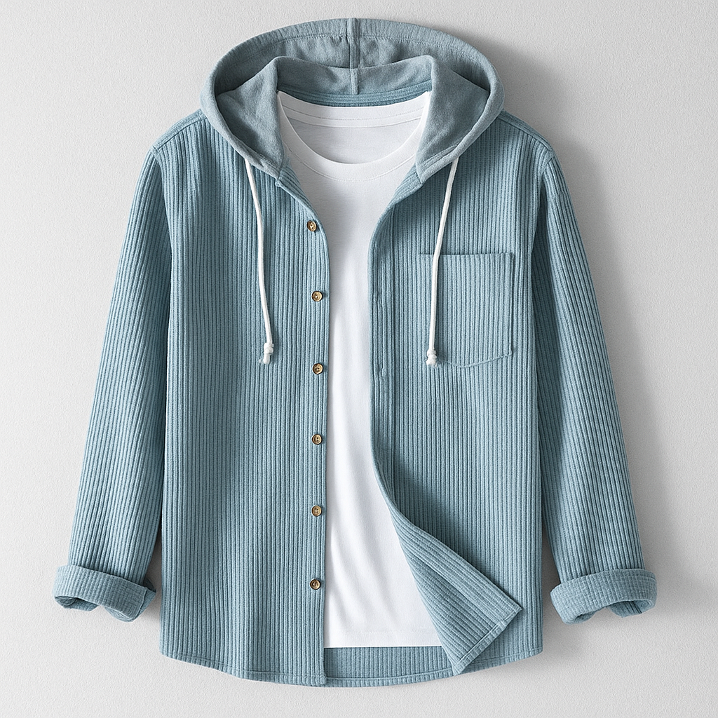 mens-ribbed-knit-hooded-shirt-with-button-front-and-chest-pocket-2