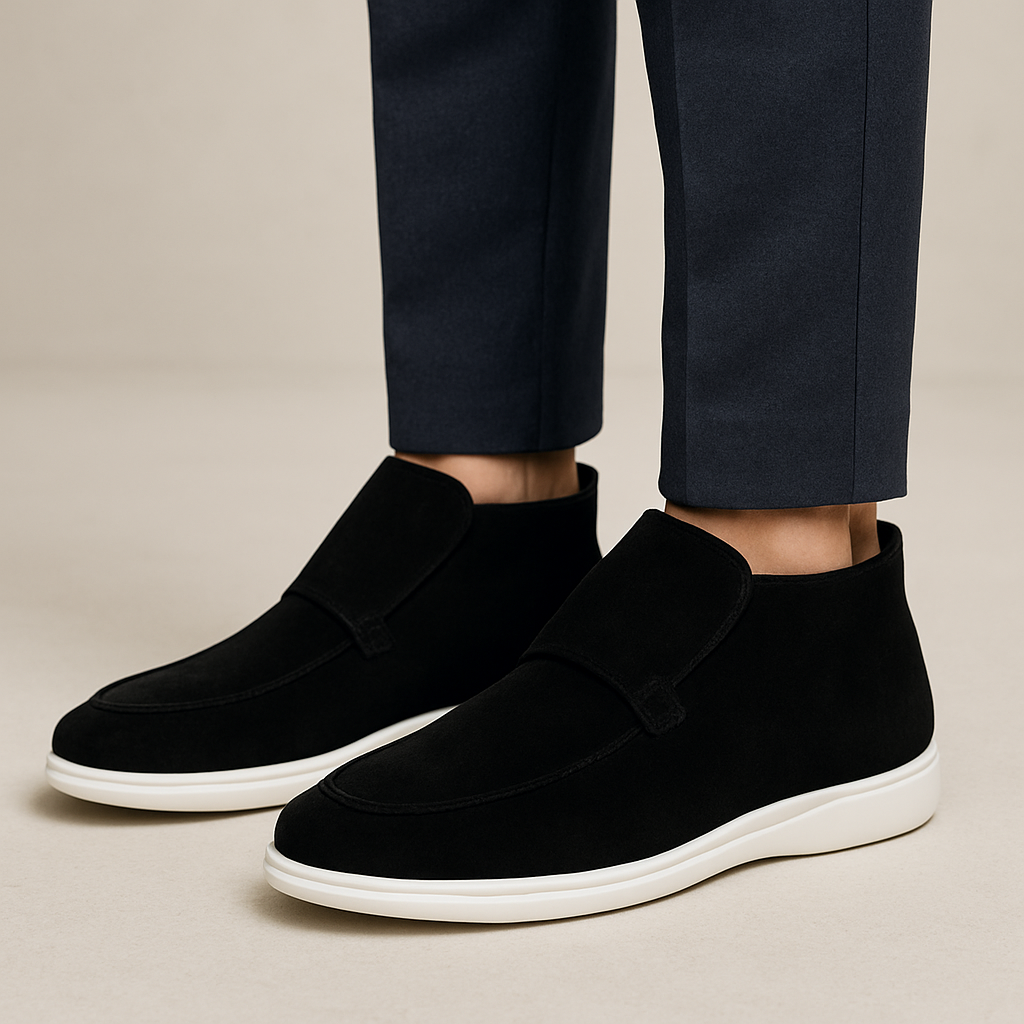 mens-suede-loafers-with-slip-on-entry-and-low-collar-3