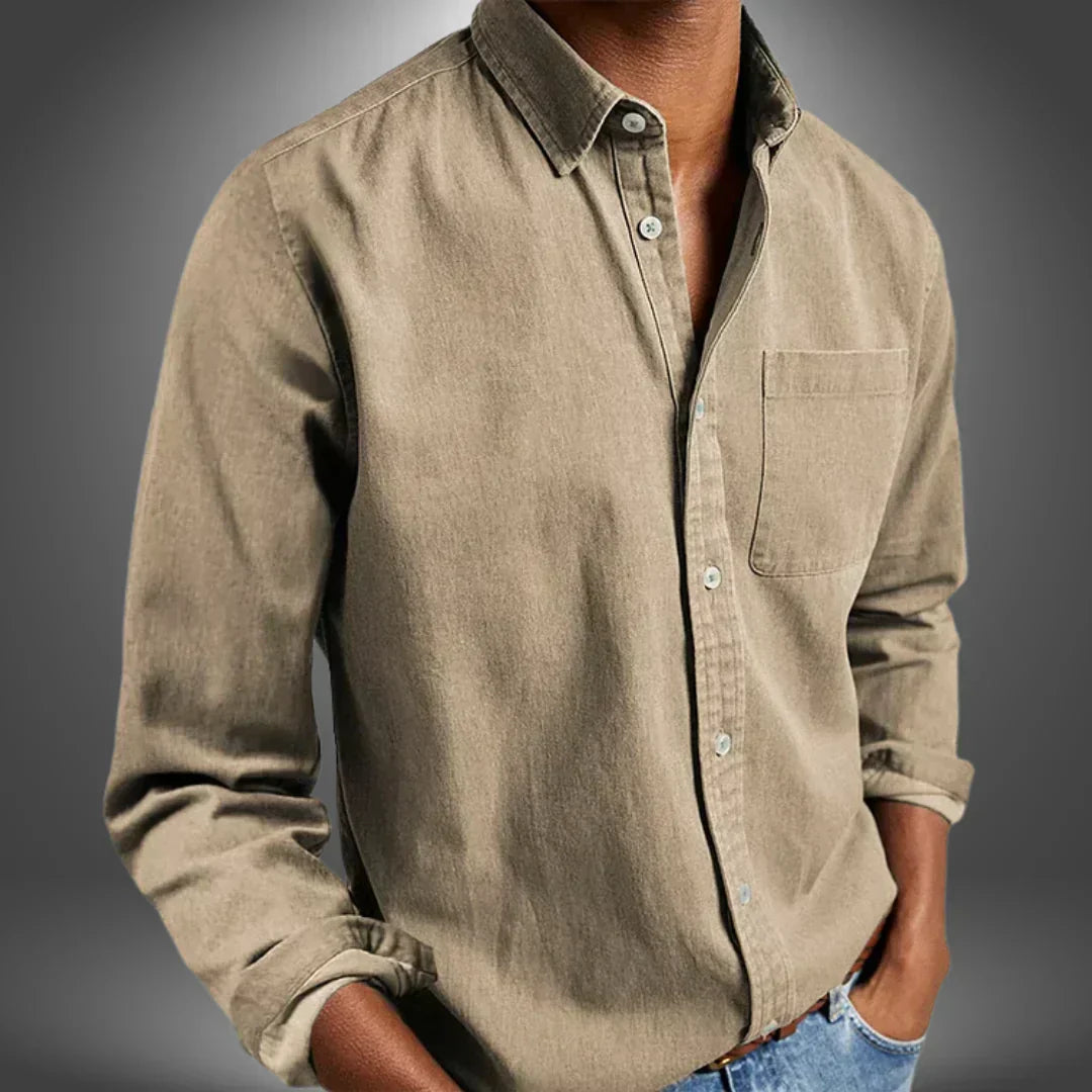 mens-woven-button-front-shirt-with-spread-collar-and-chest-pocket-4