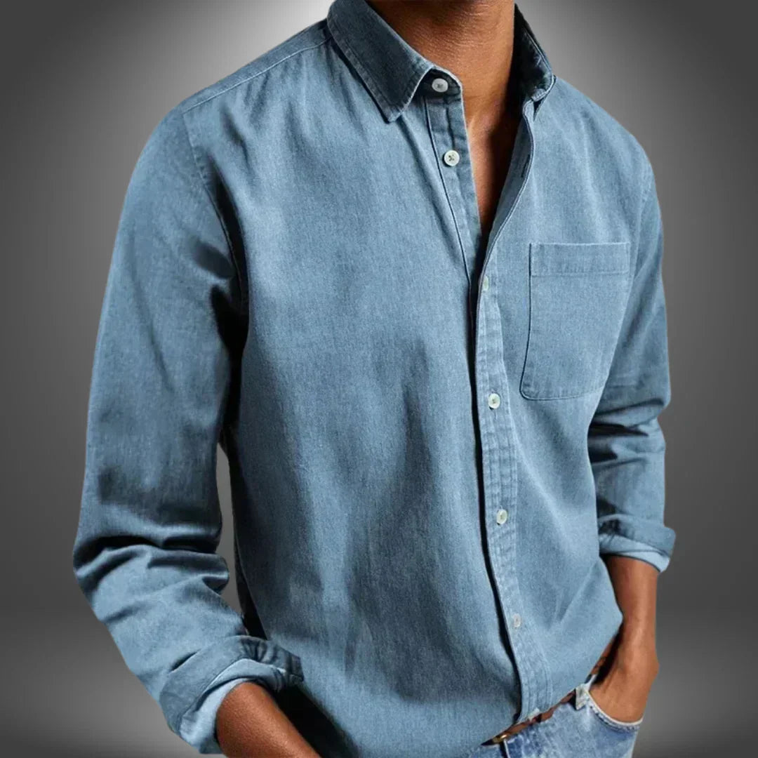 mens-woven-button-front-shirt-with-spread-collar-and-chest-pocket-8