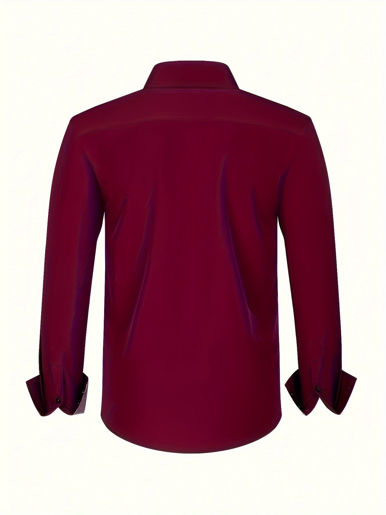 mens-woven-button-up-shirt-with-pattern-lined-collar-and-cuffs-9