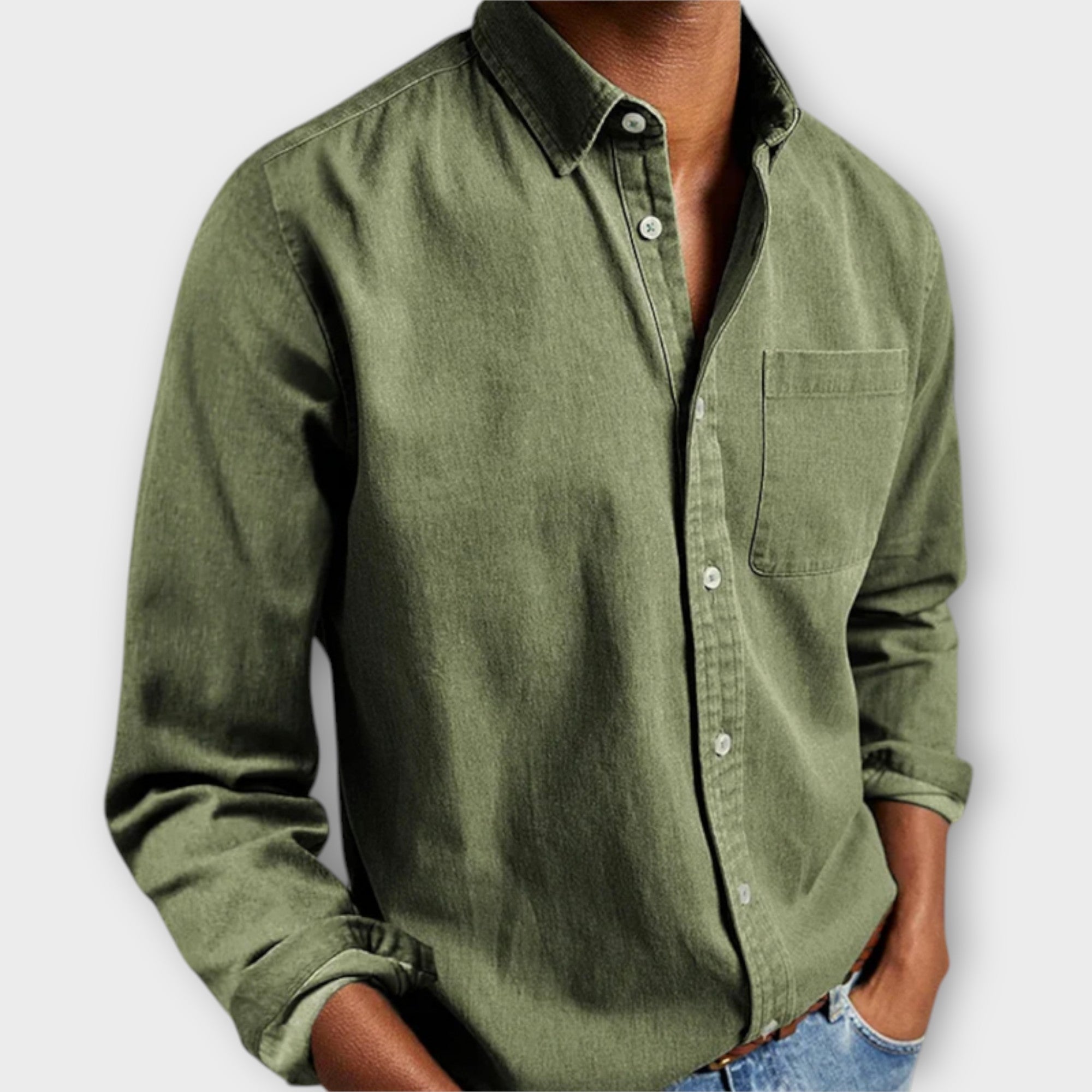 mens-woven-button-up-shirt-with-point-collar-and-chest-pocket-11