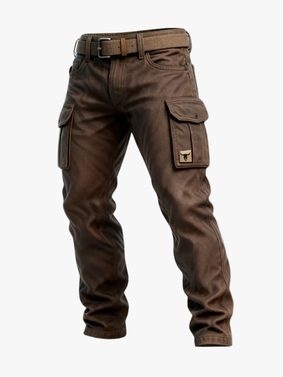 mens-woven-cargo-pants-with-belt-and-flap-pockets-1