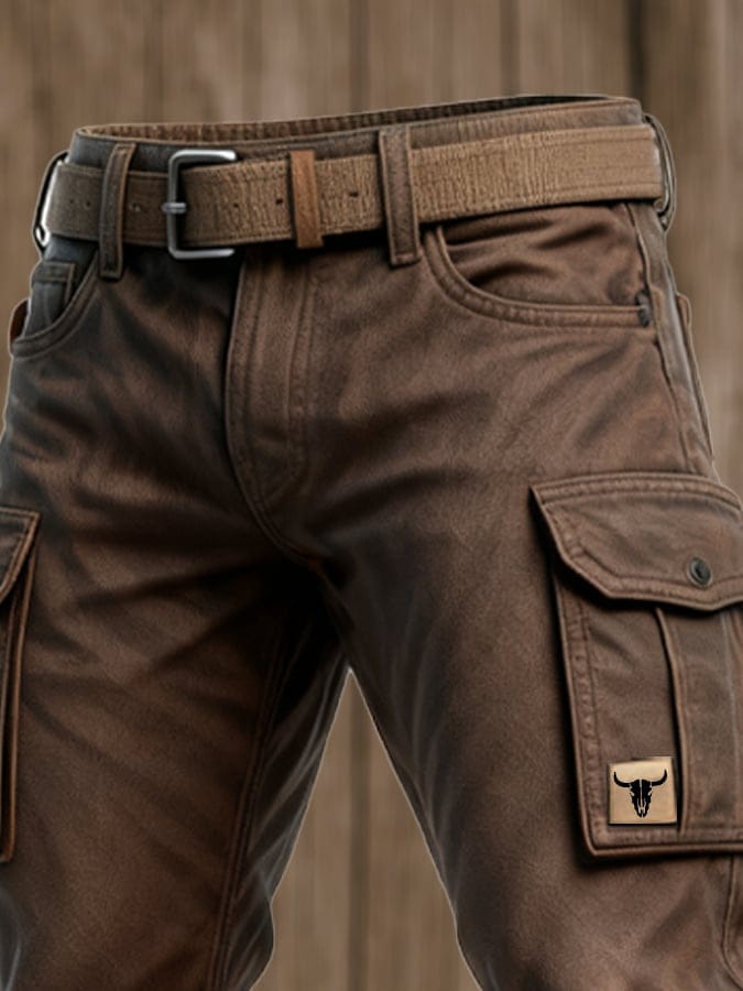 mens-woven-cargo-pants-with-belt-and-flap-pockets-5