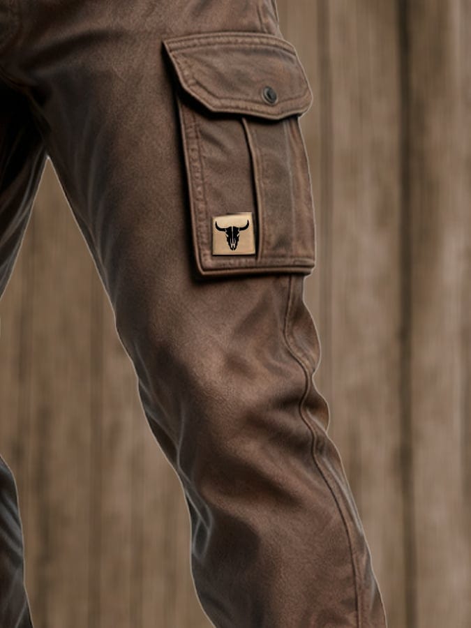 mens-woven-cargo-pants-with-belt-and-flap-pockets-6