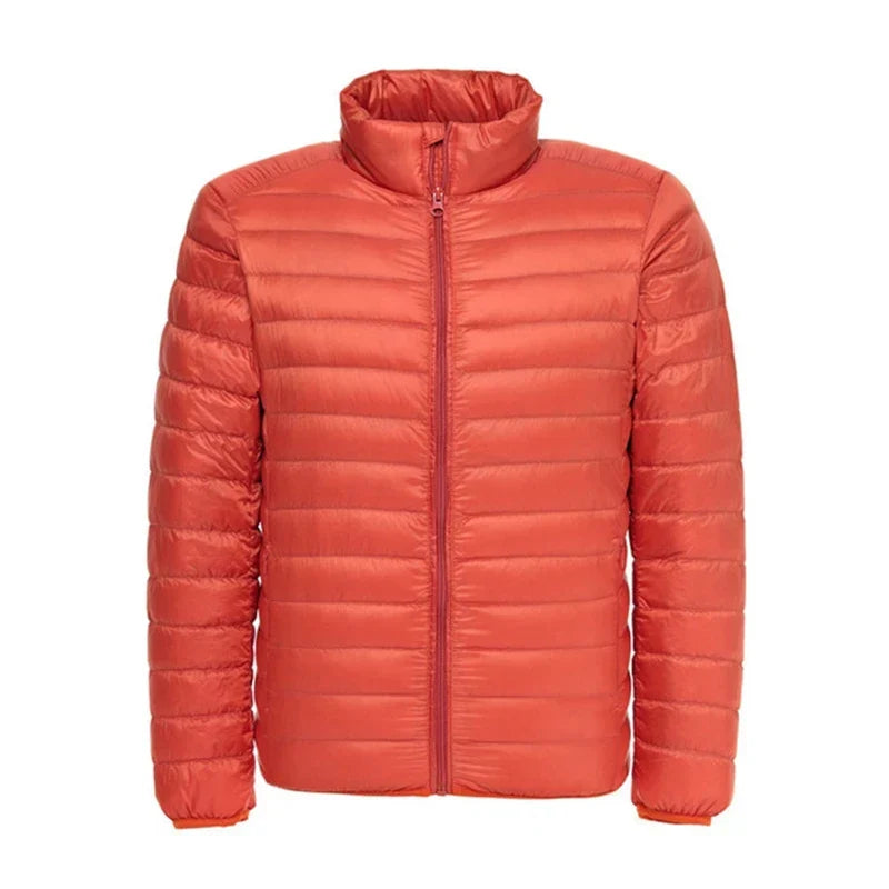 Men's water resistant packable puffer jacket