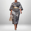 Noire | Airy Elegant Midi Dress