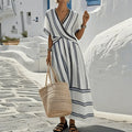 Nolwenn | Feminine Soft-Draped Midi Dress