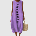 Ophira | Graceful Floral Midi Dress
