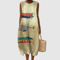 Orla | Wrap Sleeveless Midi Dress