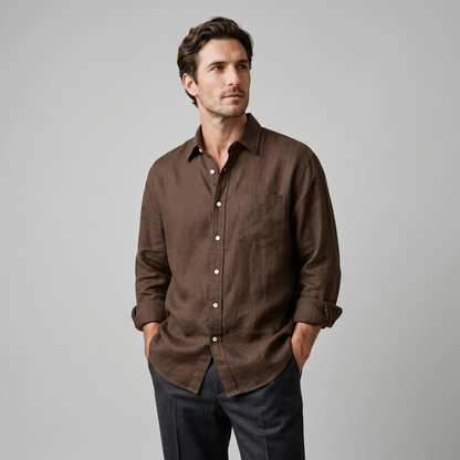 Bastiaan - Oversized Long Sleeve Shirt