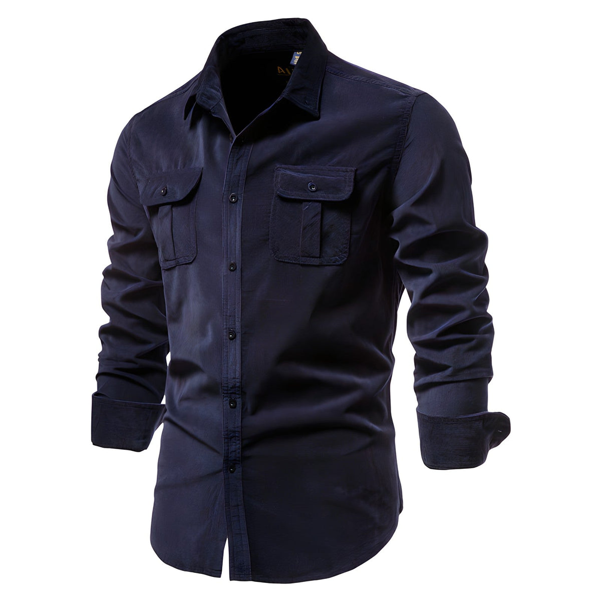 Roeland - Long Sleeve Shirt with Chest Pockets