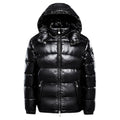 Henrik | Glossy Panel Winter Puffer Jacket