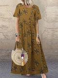 Rhoswen | Breezy Floral Maxi Dress
