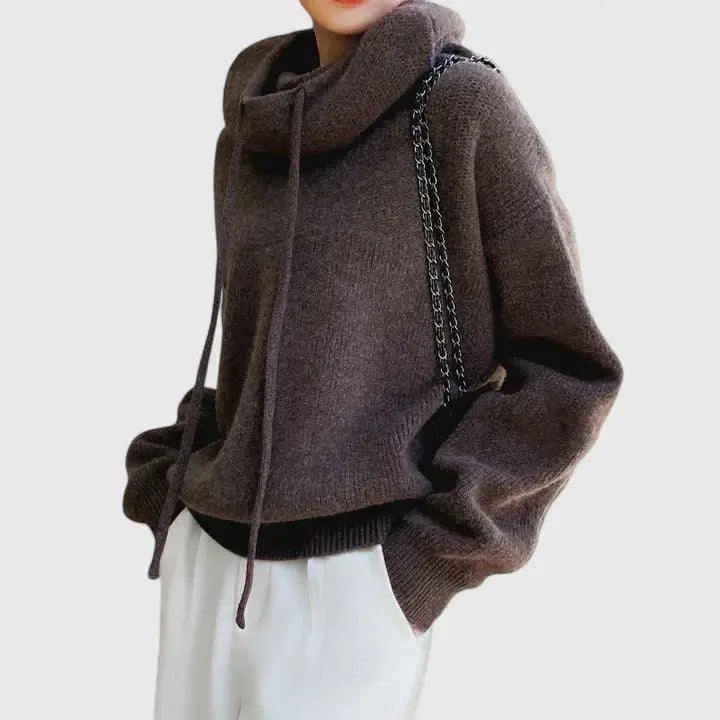 Saphira | Cozy Knit Hoodie