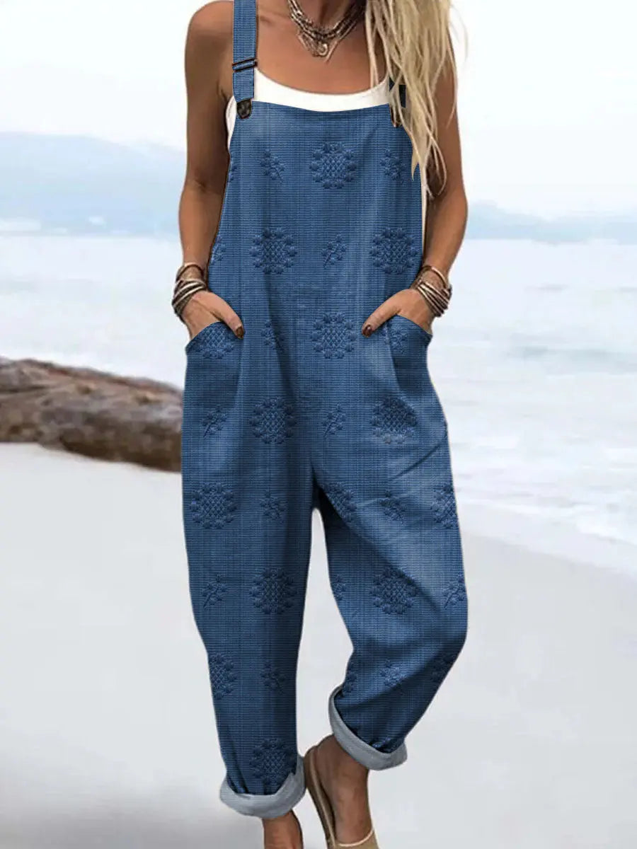 Selene | Relaxed Pattern Jumpsuit