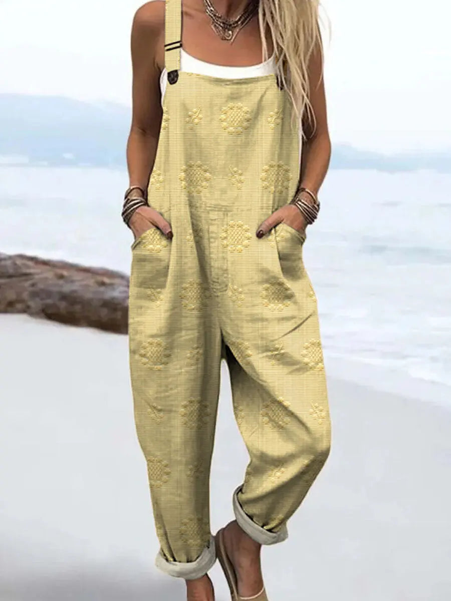 Selene | Relaxed Pattern Jumpsuit