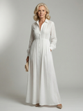Selwyn | Relaxed Gathered-Waist Maxi Dress